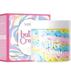 Sadoer Sakura Moisturizing Butter Cream Cherry Blossom Whipped Body Butter New